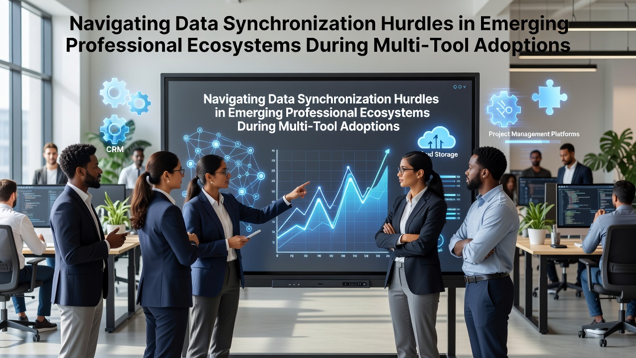 Navigating Data Synchronization Hurdles in Emerging Professional Ecosystems During Multi-Tool Adoptions